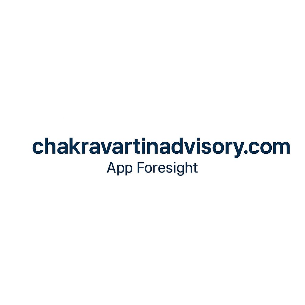 chakravartinadvisory.com App Foresight Logo